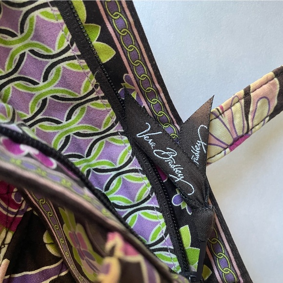 Vera Bradley Multicolor Floral Bag with Black Accents - Picture 8 of 11